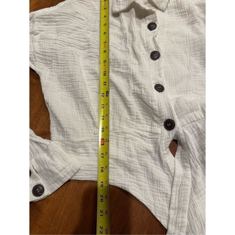 Woman’s free people front tie blouse - Picture 4 of 5